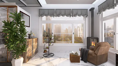 View of the metropolis