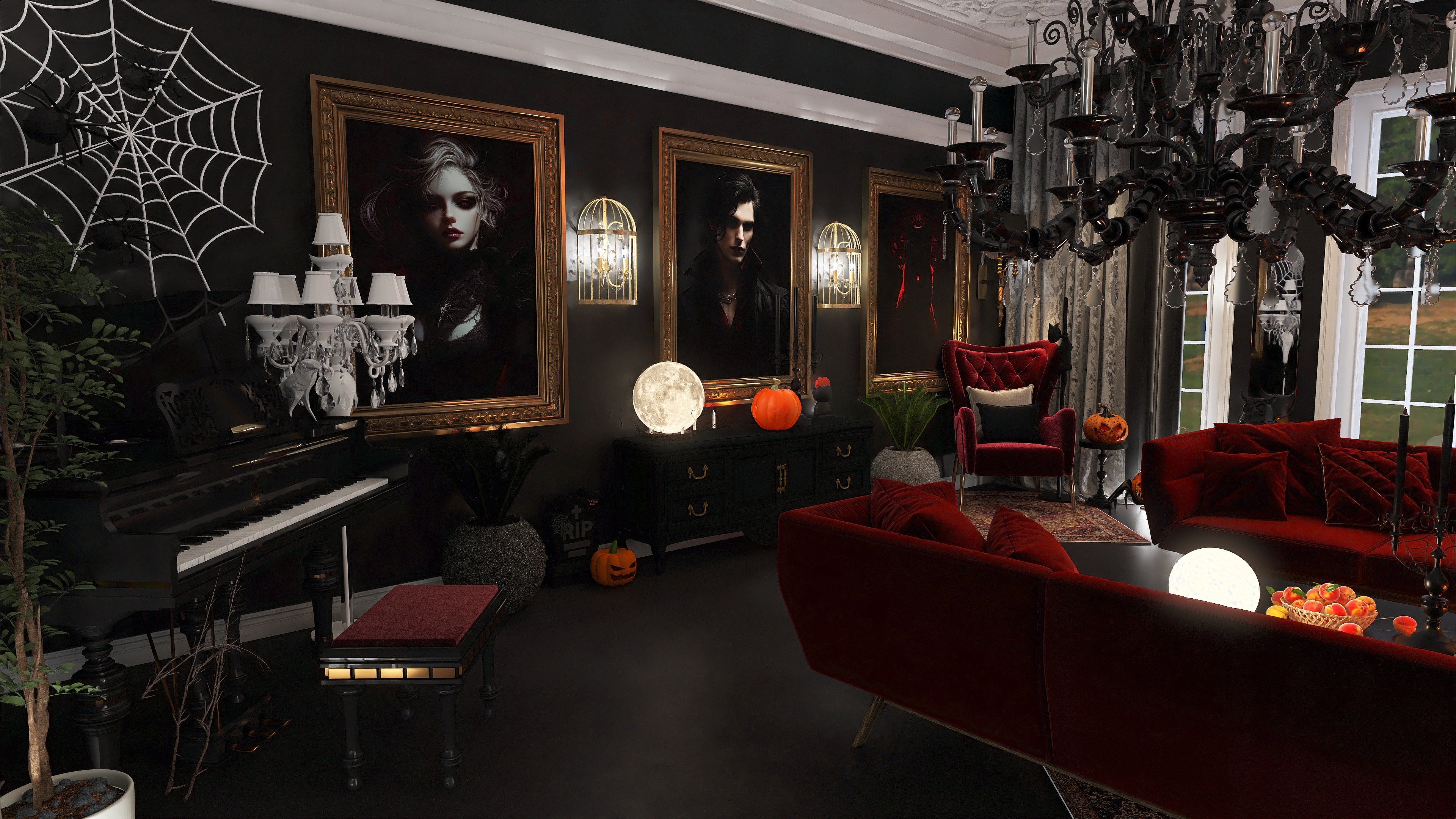 Black & White Vimpire Room