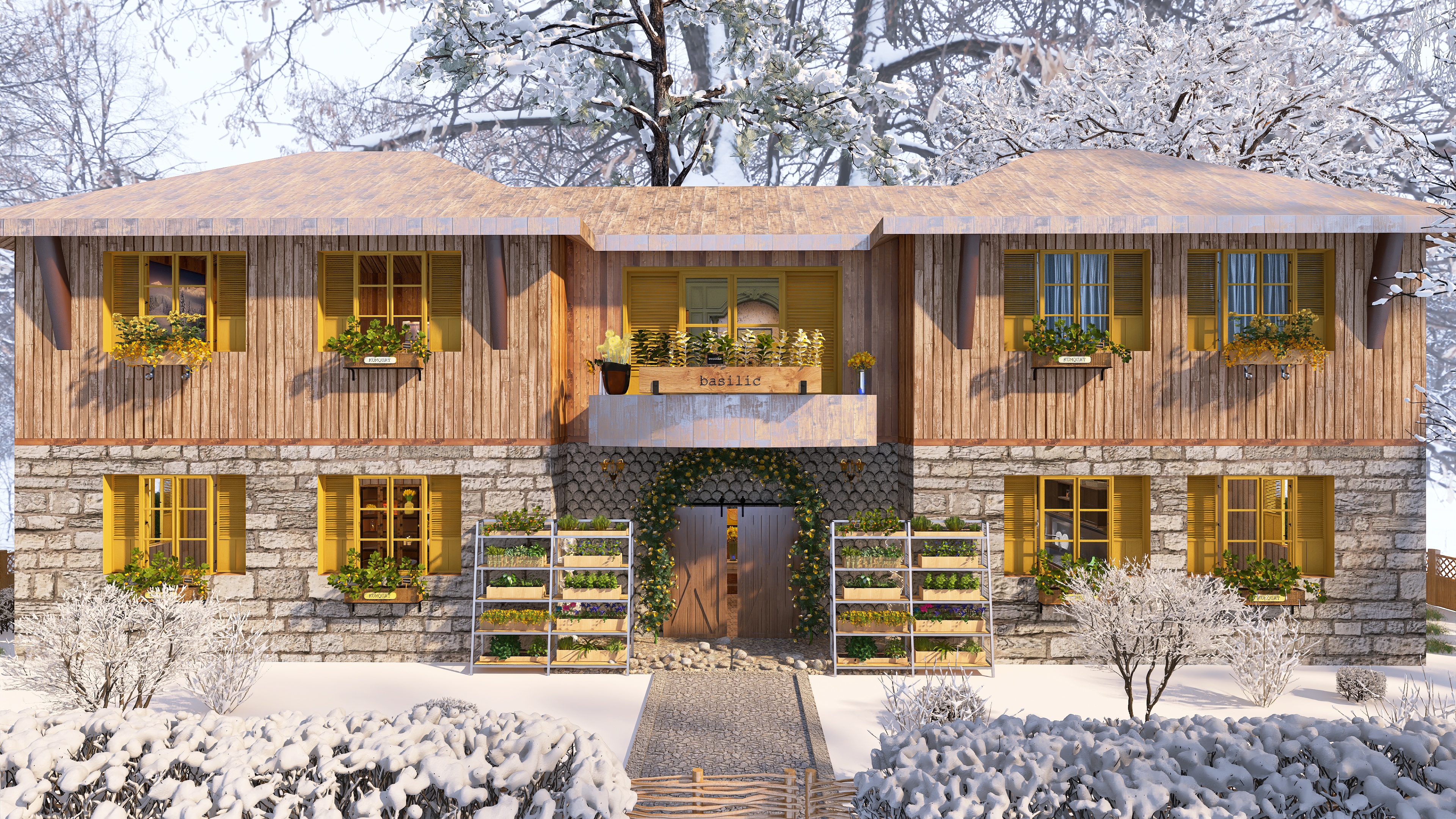 Walser style over the mountain