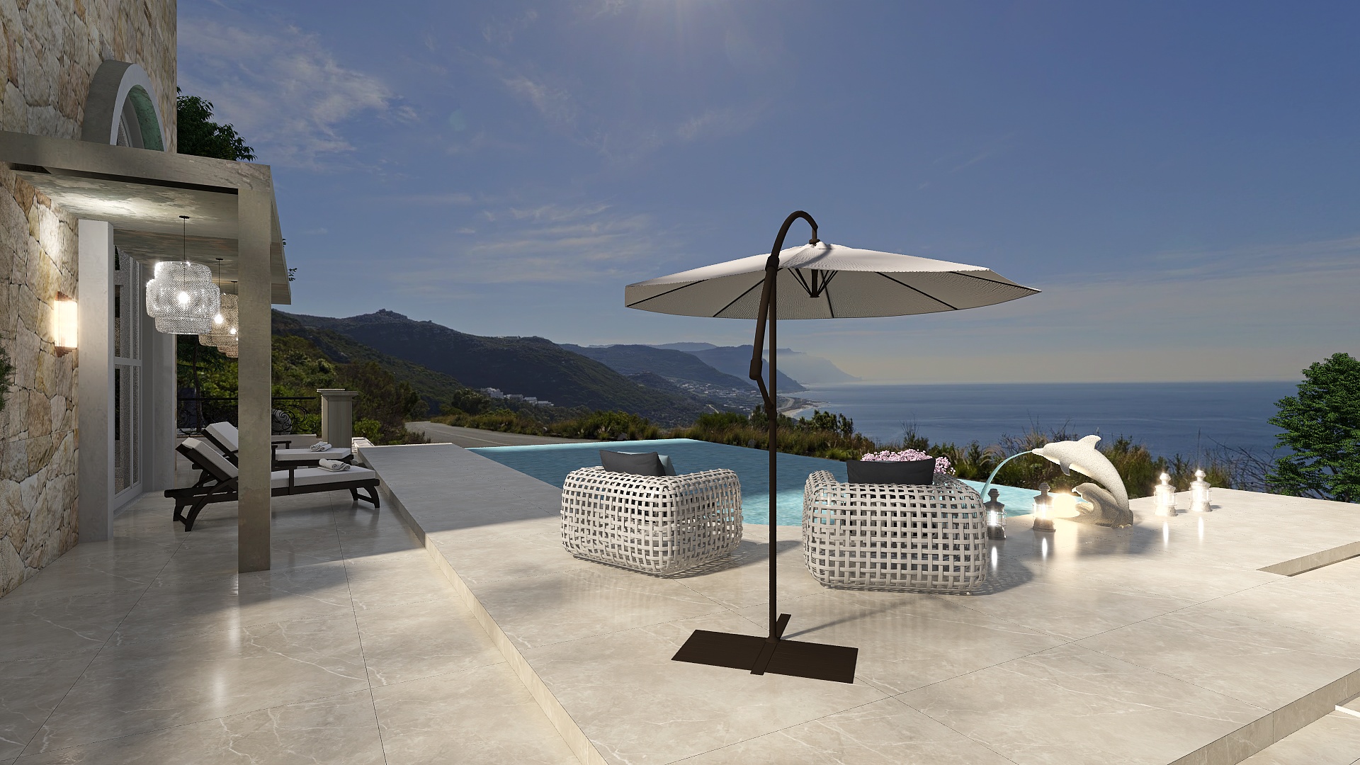 Resident on top of the mountain