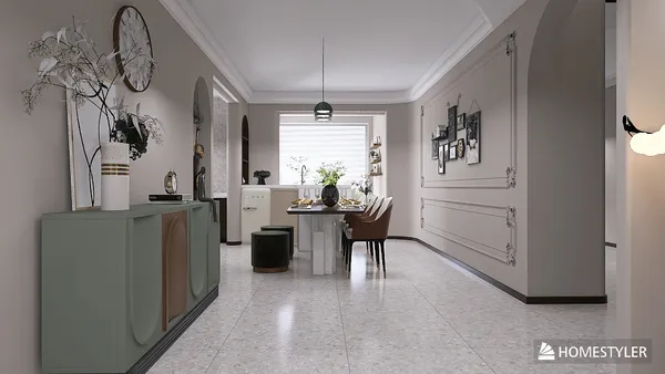 Professional interior design created with Homestyler 3D design software