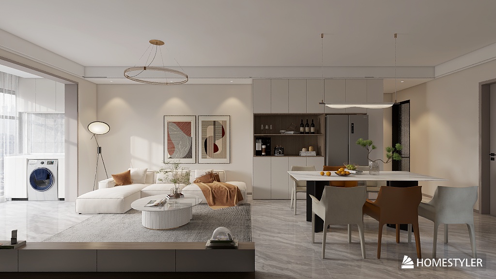 Апартаменты в стиле Минимализм