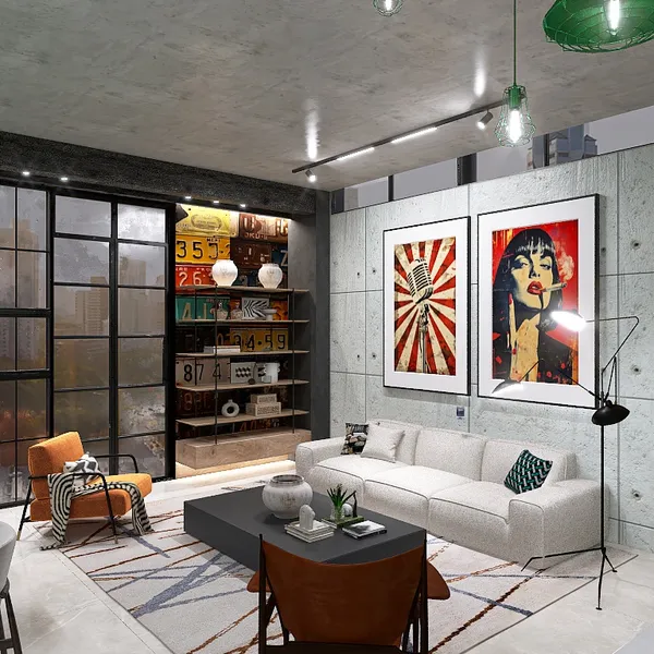 American Retro Industrial Style