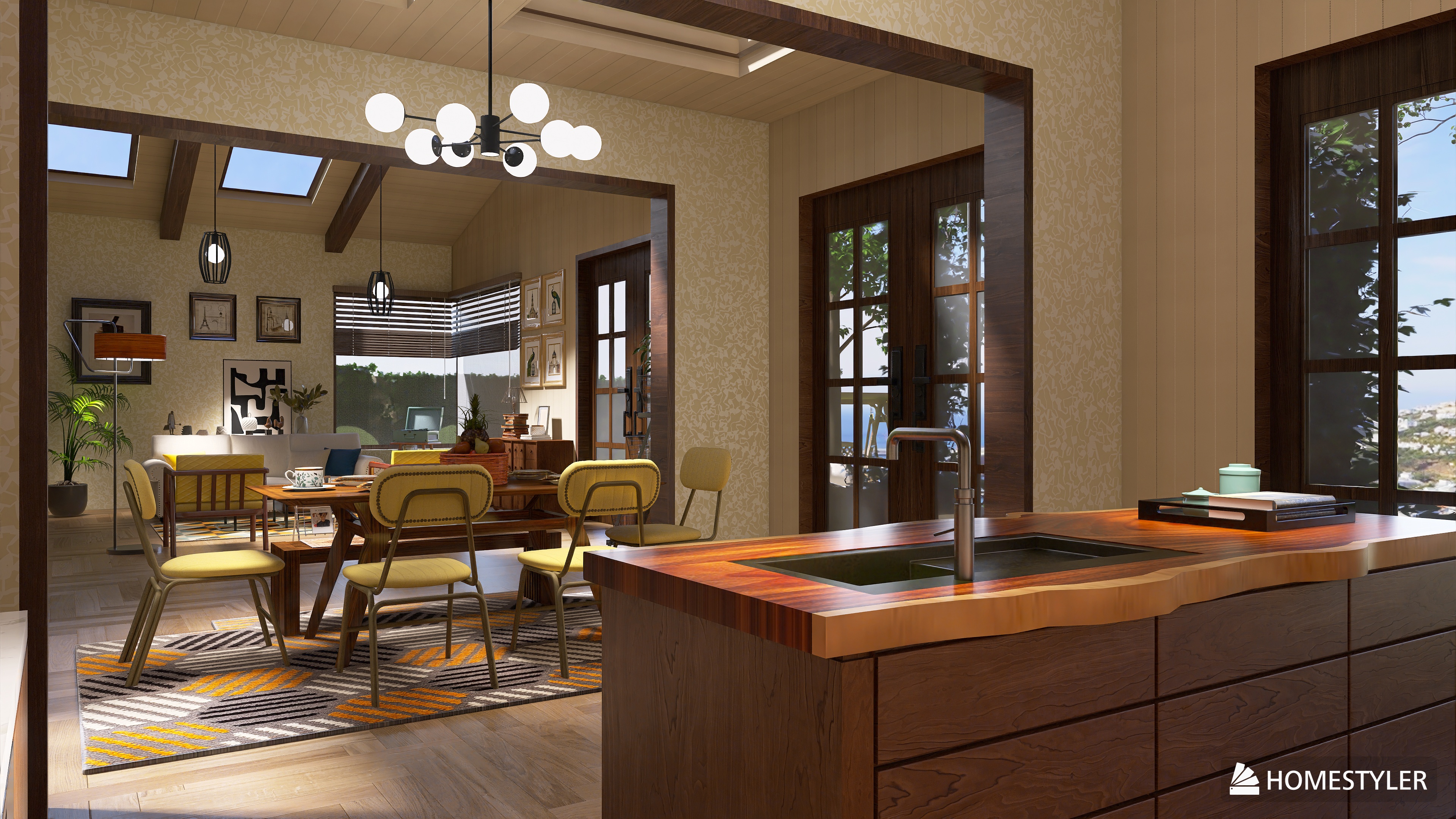 Project: American Retro Style (web)