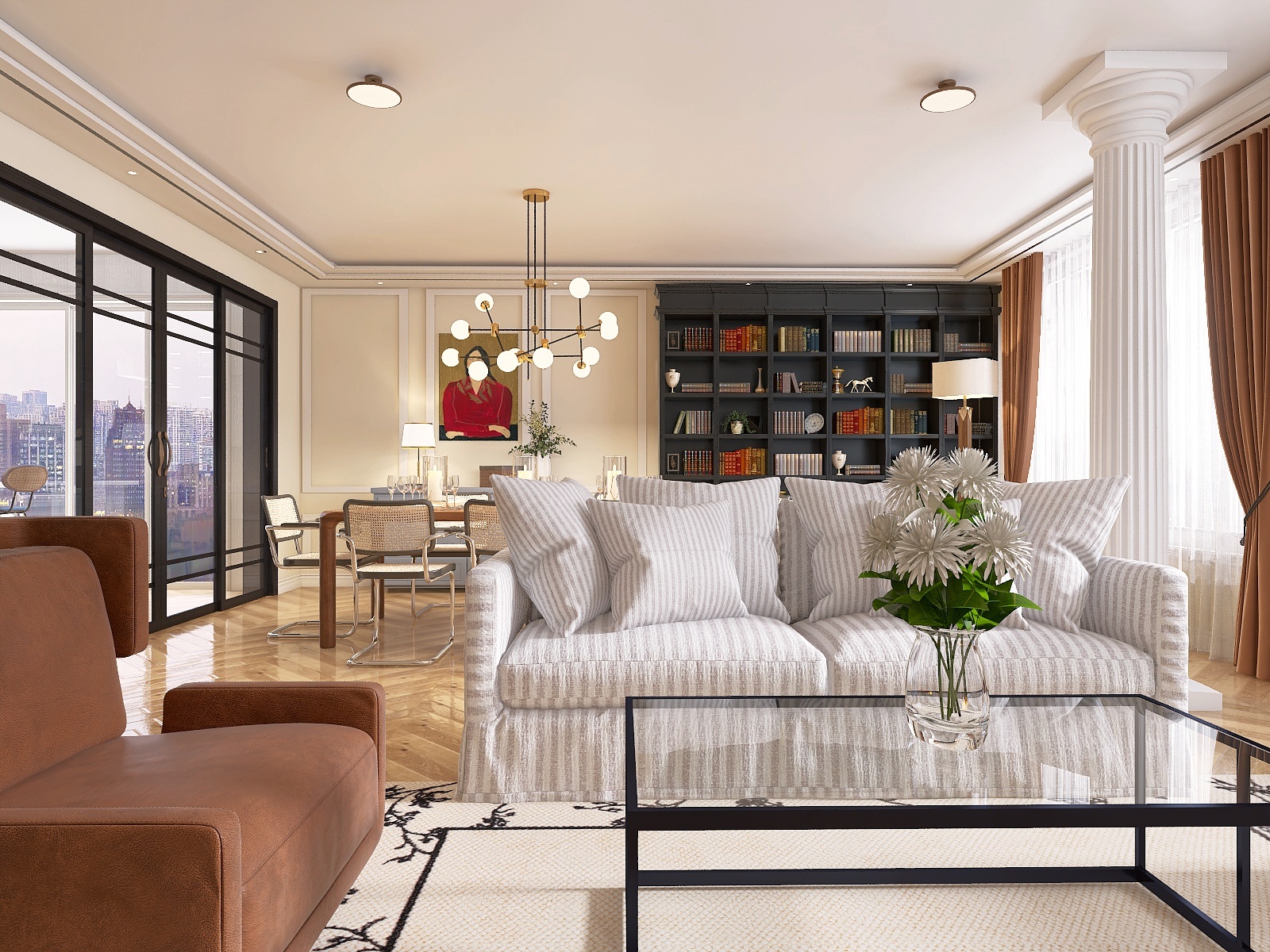 American Retro Style