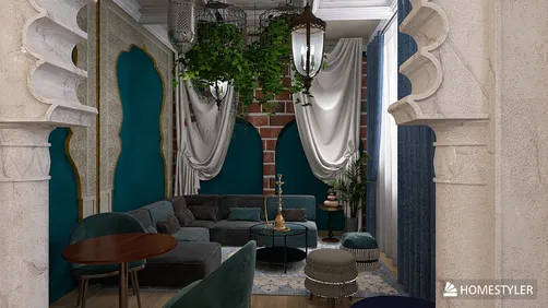 Professional interior design created with Homestyler 3D design software