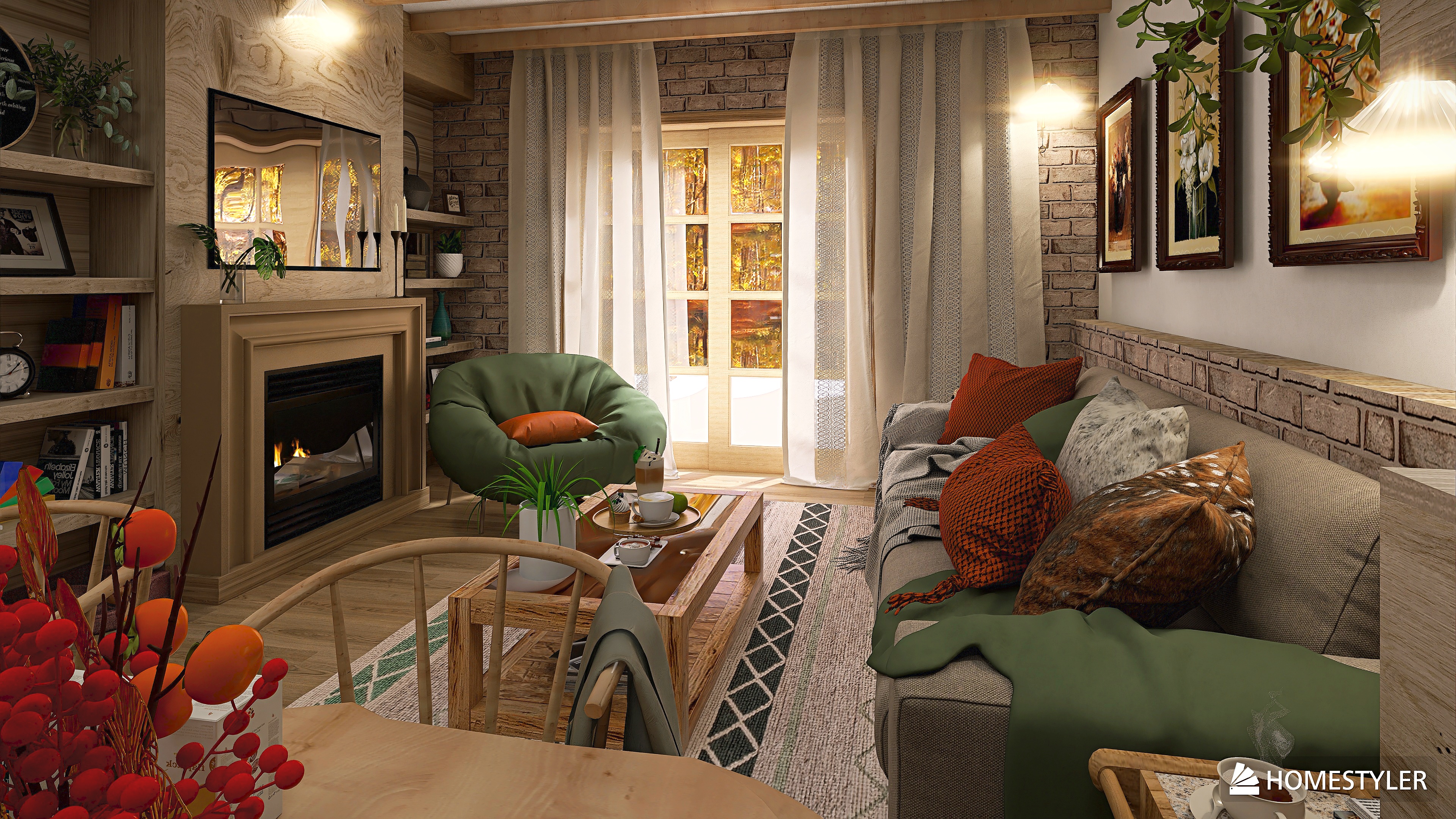 Spazio di Design Accogliente