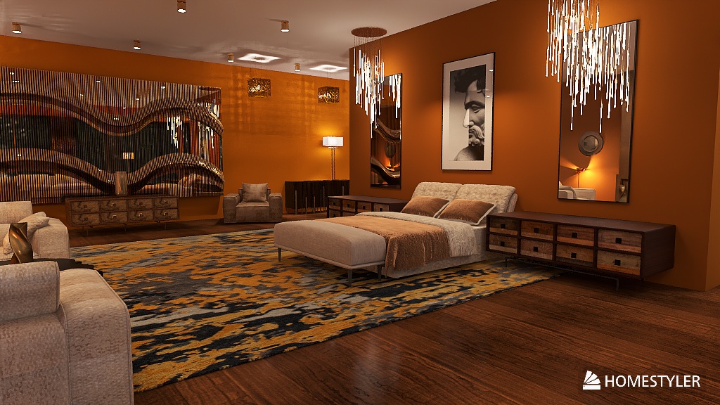 особняк в осеннем стиле