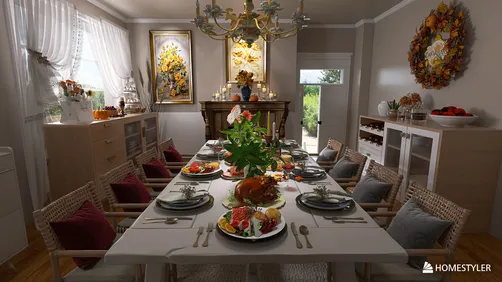 Decoração do Dia de Ação de Graças