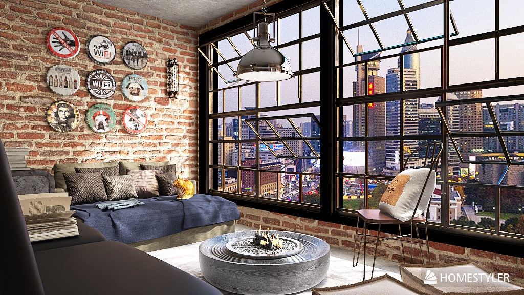 Downtown Living: The Industrial Loft