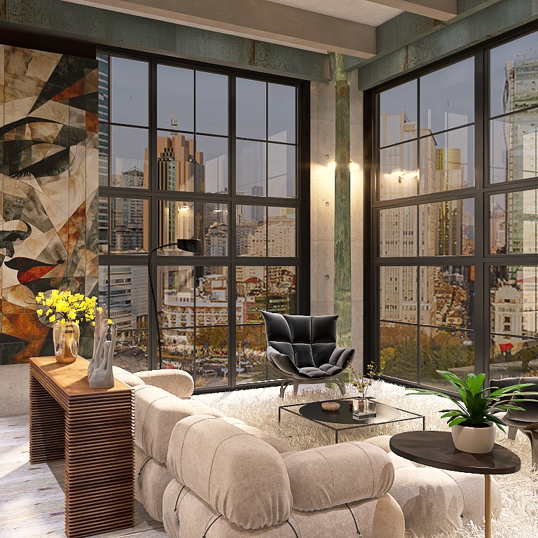 Urban Downtown Loft