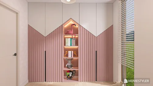 A beautiful girl's room for a real princess. 