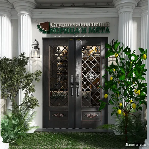 Tea and spice shop ＂Cinnamon and Mint＂