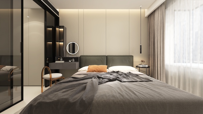 Modern Minimalist - Bedroom