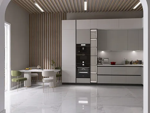 AI-Enhanced Open Space Interior Design