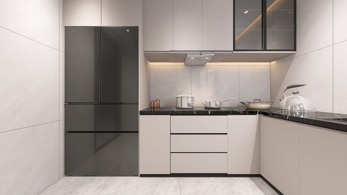 Scandinavian Minimalist Kitchen