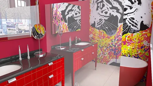 Modern Apartment Empt Room