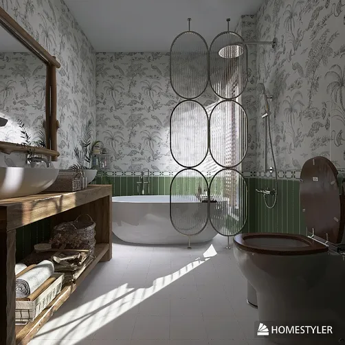 Modern Farmhouse-style Bathroom