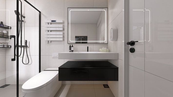 Upscale Minimalist - Bathroom