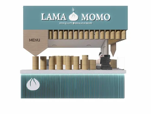 Lama Momo Stand - Mall Welle 7 Berne