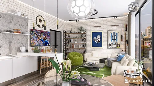 Room for football fans Web