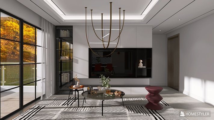 Contemporary Minimalist - Living Room