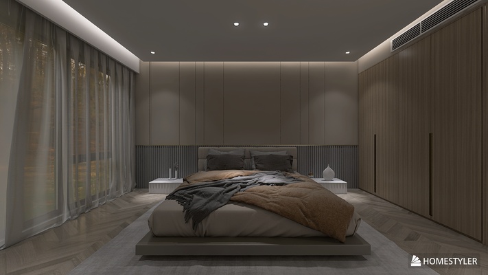 Contemporary Minimalist - Bedroom