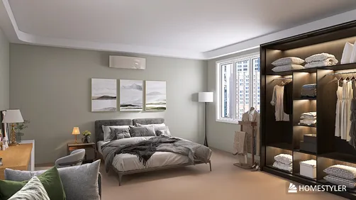 Modern bedroom 