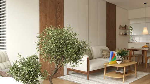 Boho style girl's house