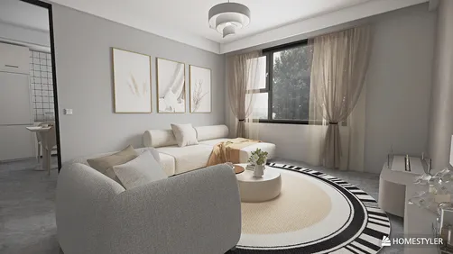 Design sereno e acolhedor